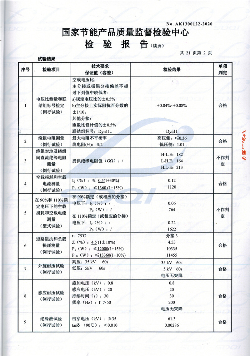 高低压试验报告-S11-1250黔江黔江黔江油浸式变压器-2.jpg